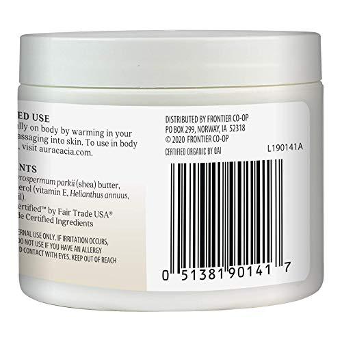 Aura Cacia Aura Cacia Organic Shea Butter | Unrefined Body Care | 3.25 oz.