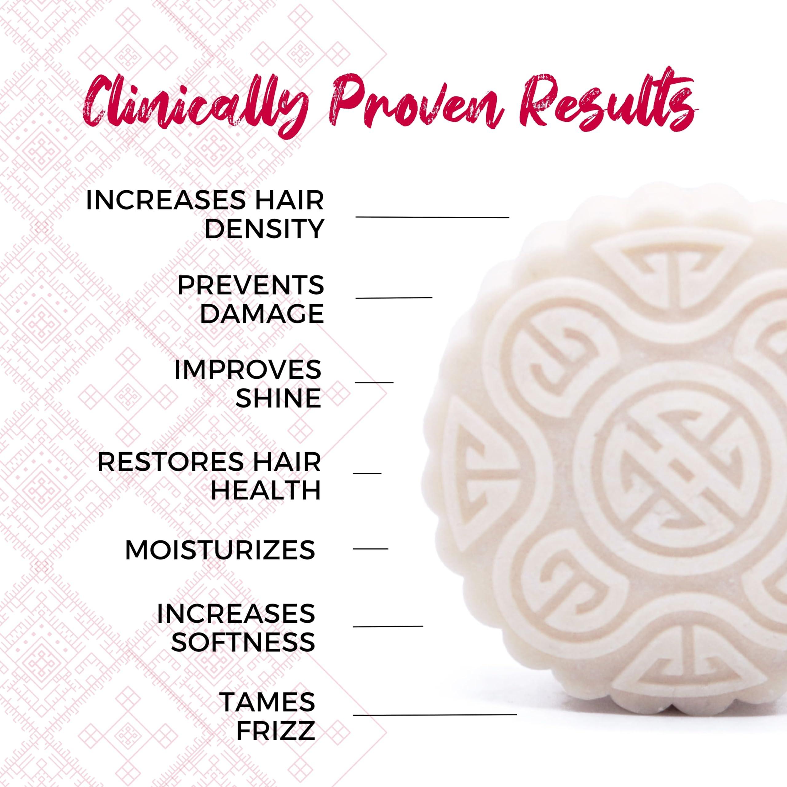 Viori Viori Hidden Waterfall Shampoo and Conditioner Bar Set Made with Rice Water - Handcrafted Sulfate Free Shampoo and Conditioner