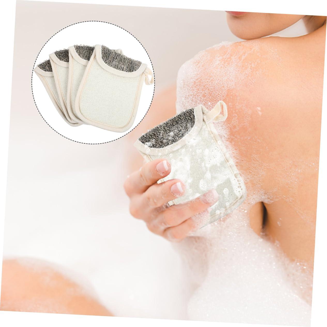 AUTSUPPL AUTSUPPL 5pcs Soap Bag Net Facial Er Exfoliating Mesh Soap Net Pouch Face Cleaning Foaming Net Cleansing Foaming Net Dry Fast Easy to Hang