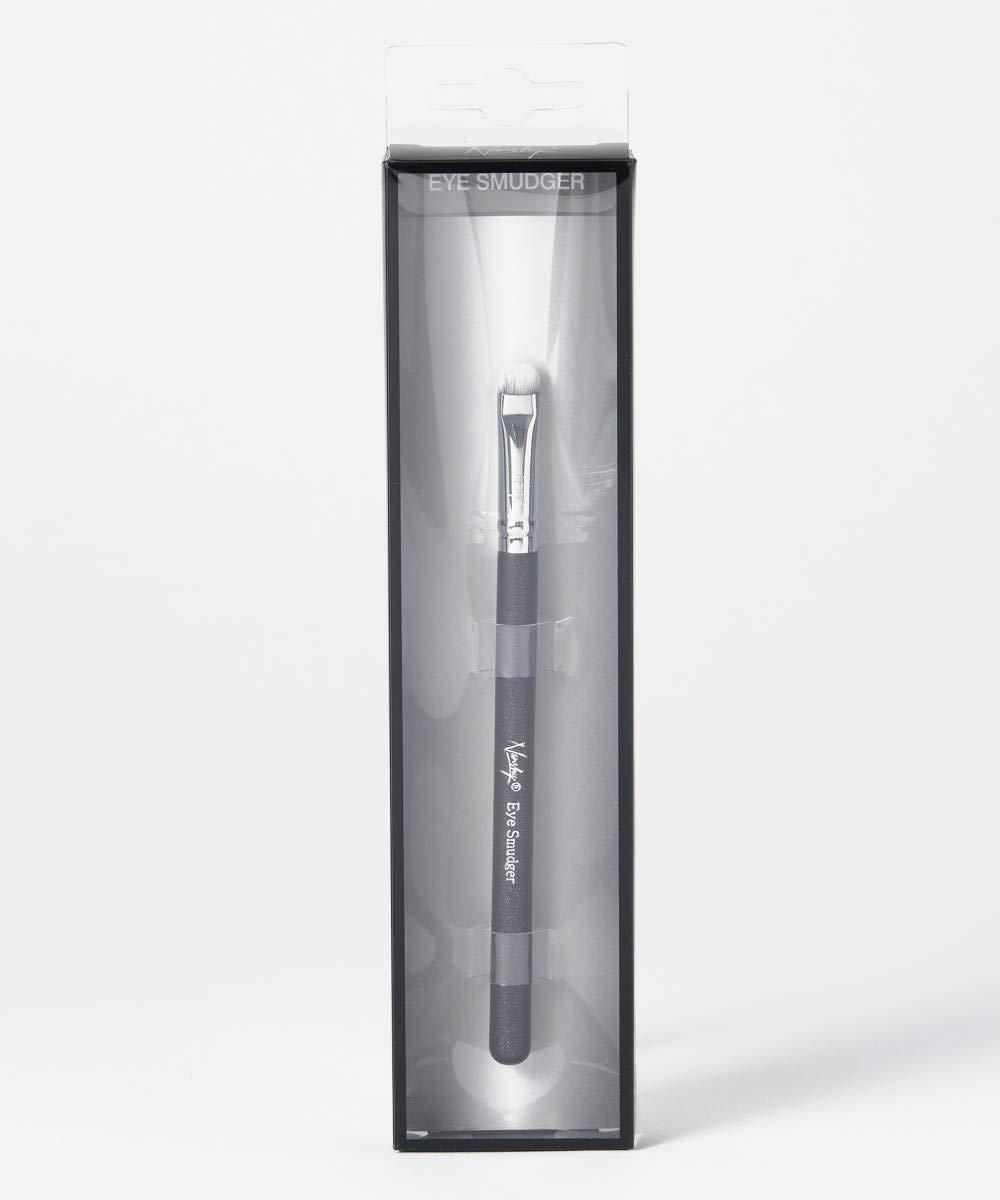 Nanshy Nanshy Eye Smudger Makeup Brush - Smudge Brush for Shading & Blending Eyeshadow & Eyeliner - Perfect Eyeliner Smudge Brush for Buffing - Vegan & Cruelty-Free - Onyx Black