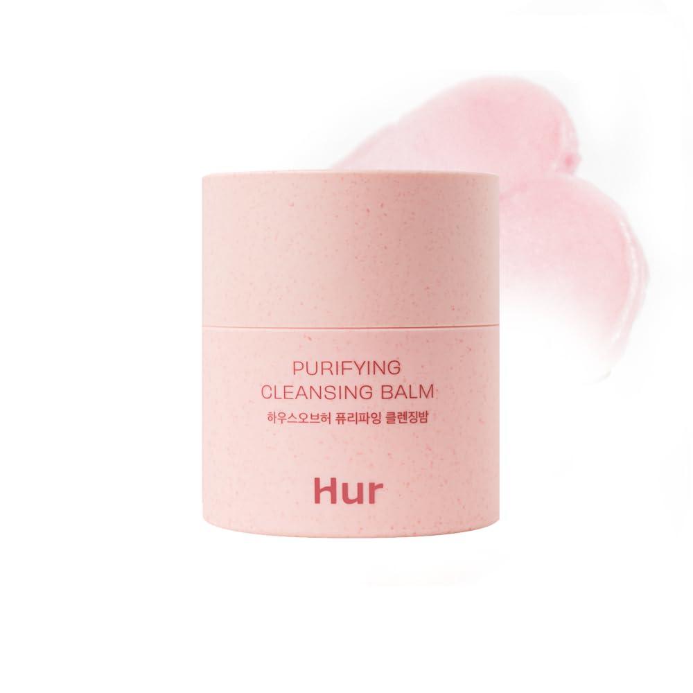 House of Hur House of Hur Purifying Cleansing Balm, Sherbet-Type Formulation, Practical Grinder Type - effectively eliminating makeup residue and blackheads without causing dryness or irritation
