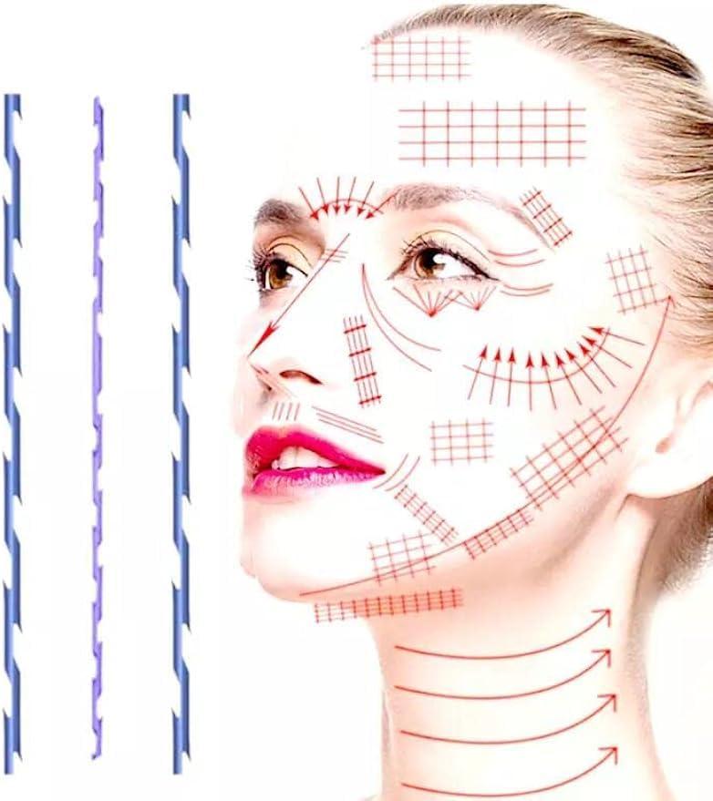 MatYas Pdo Pcl Molding Cog Threads, Pdo Cog Threads 18G100mm, Age-Defying Lift, W-Type, 20pcs (PCL)