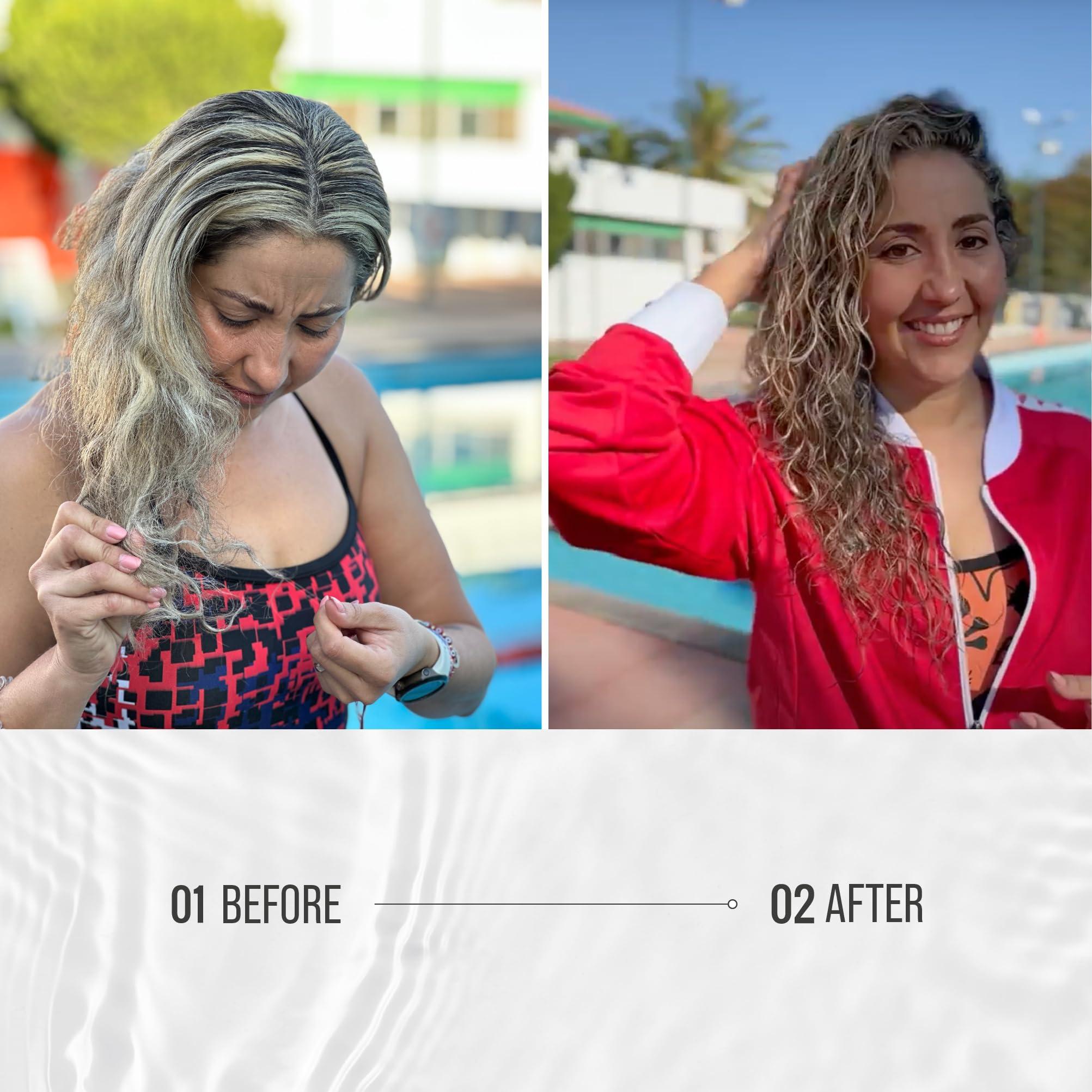 TRIHARD TRIHARD Swimmers Shampoo Extra Boost | Removing Chlorine and Hard Water Negative Effects | Specialized Swim Shampoo (Pack of 2)