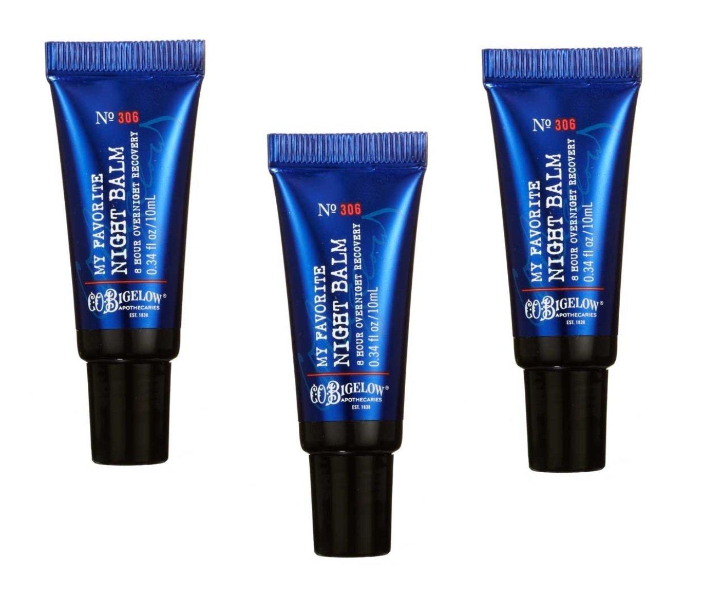 C. O. Bigelow Lot of 3 C.O. Bigelow My Favorite Night Balm No 306 .34 oz
