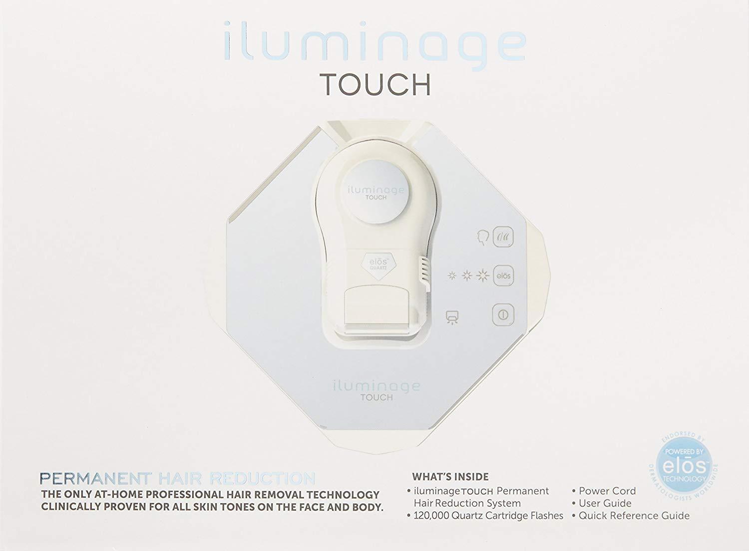 iluminage iluminage. Touch At Home Permanent Hair Reduction Device (FDA-Cleared IPL & RF - All Skin Colors)