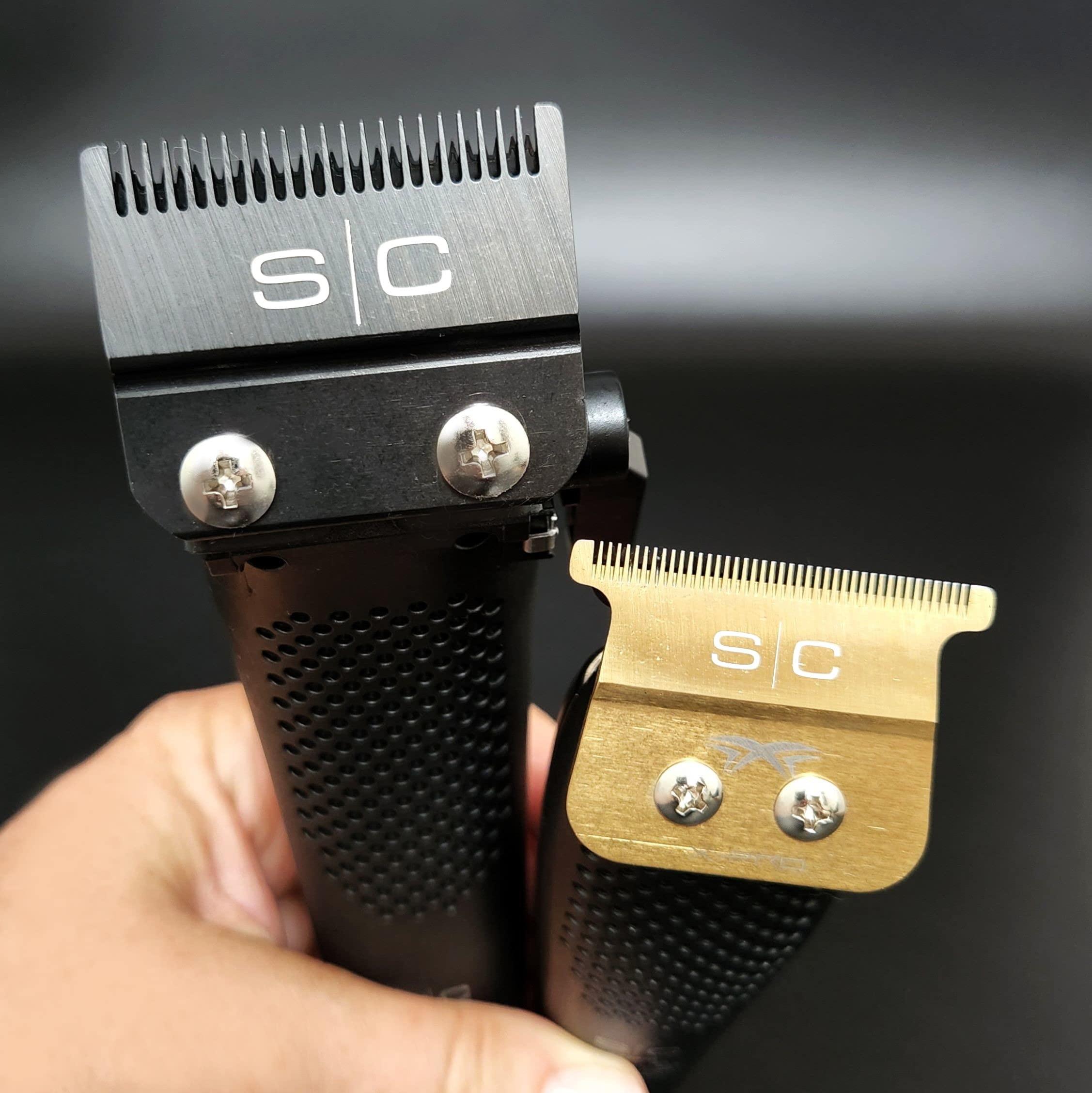 Stylecraft Stylecraft Rogue Professional 9V Magnetic Motor Cordless Clipper and Trimmer Combo Set Matte Gunmetal