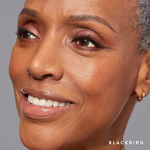 LAURA GELLER NEW YORK LAURA GELLER NEW YORK INKcredible Precise Gel Waterproof Smudge-proof Eyeliner Pencil with Built in Sharpener, Deep Purple + Blackbird (2 PC)