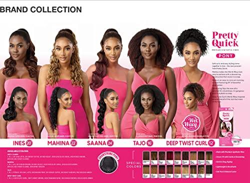 Outre Outre Drawstring Ponytail Pretty Quick Pony TAJO (1)