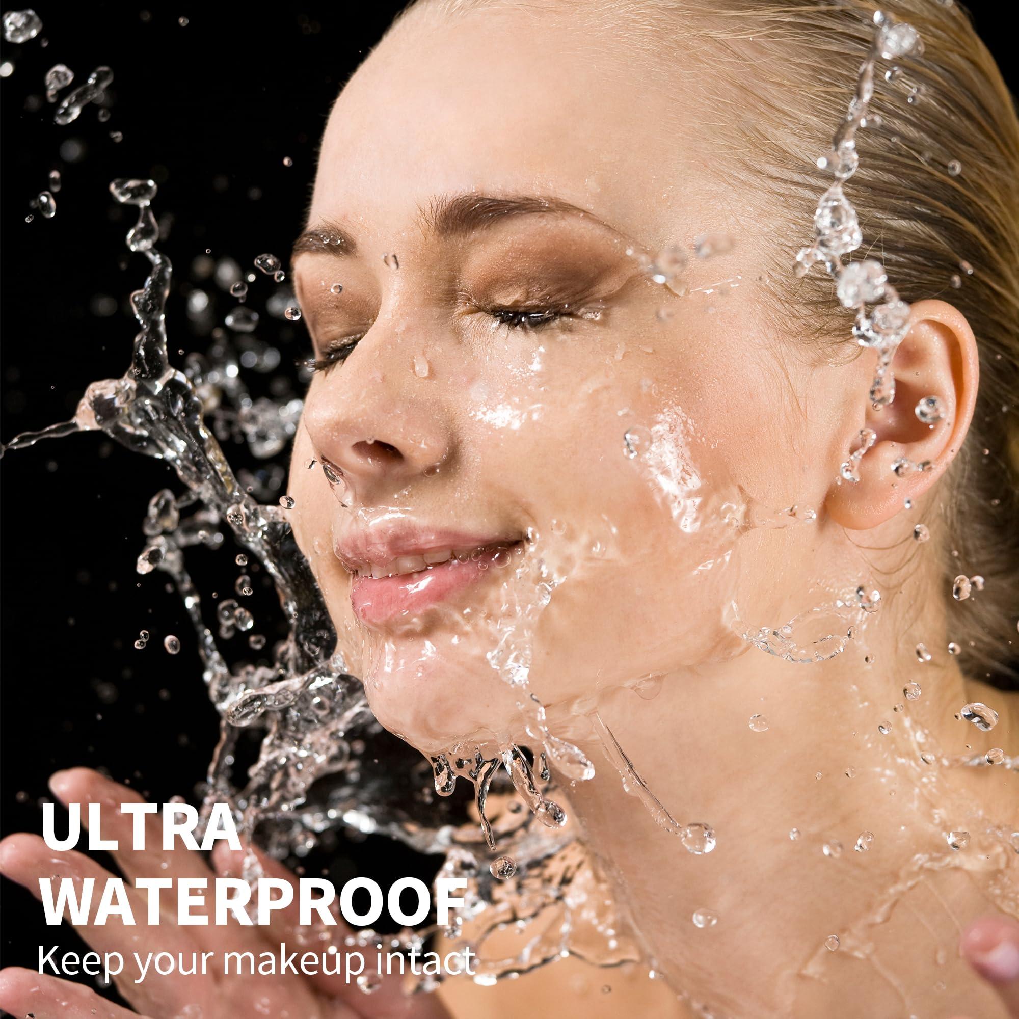 FV FV Waterproof Liquid Foundation, Dewy Finish Long Lasting Lightweight Medium Coverage Face Makeup for Normal & Dry Skin, Cruelty Free, Natural Beige, 30ml