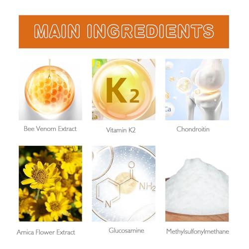 KOSIMI 2Pcs Fivfivgo Bee Venom Cream, Australian Honey Bee Venom, New Zealand Bee Venom Gel