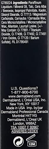 Dermablend Dermablend Quick-Fix Body Makeup Full Coverage Foundation Stick, Water-Resistant Body Concealer for Imperfections & Tattoos, 0.42 Oz