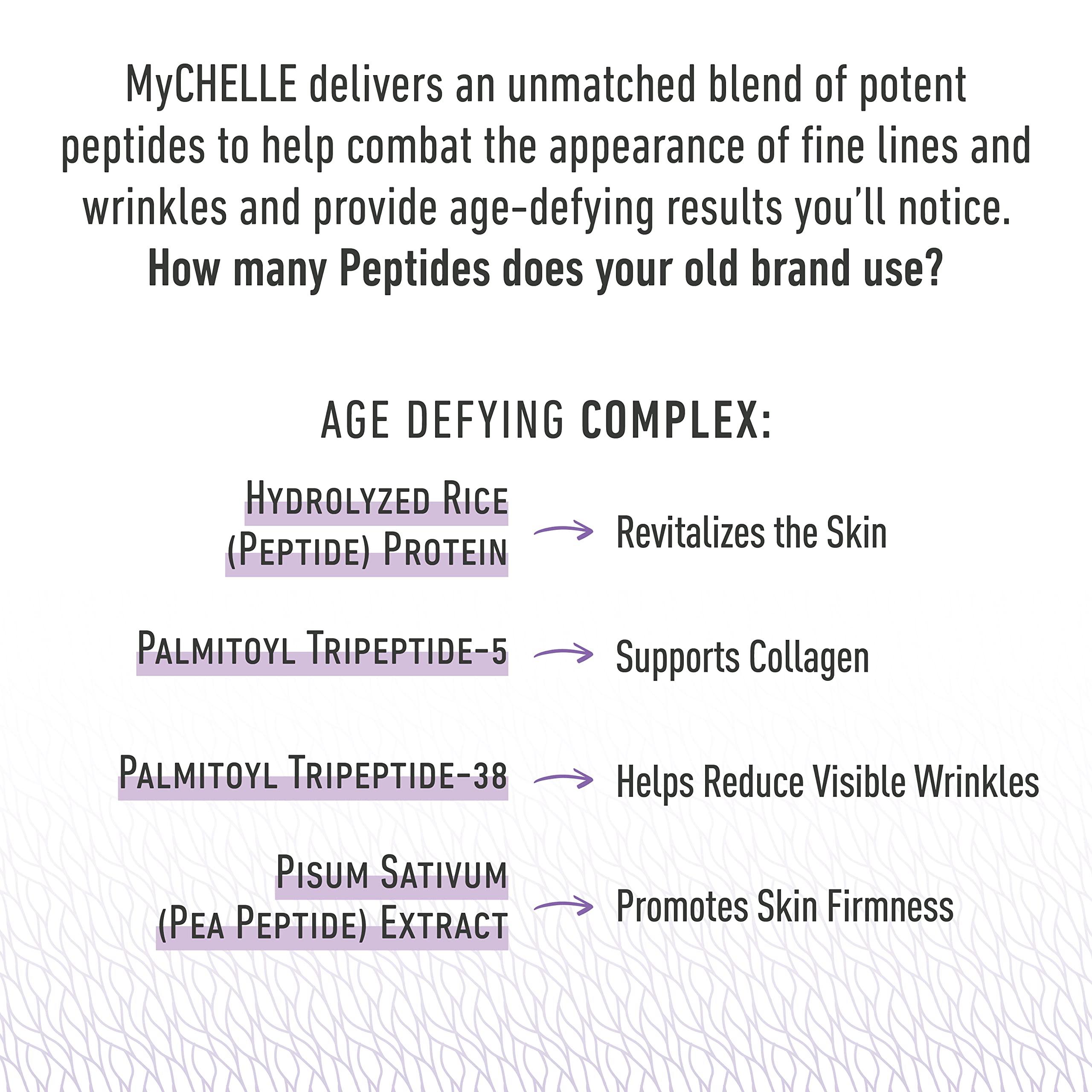 MyChelle Dermaceuticals MyCHELLE Dermaceuticals Supreme Polypeptide Cream (1.2 Fl Oz) - Recontouring Anti-Aging Cream with Powerful Peptides, Help Lift & Revive Skin, Help to Reduce the Appearance of Fine Lines and Wrinkles