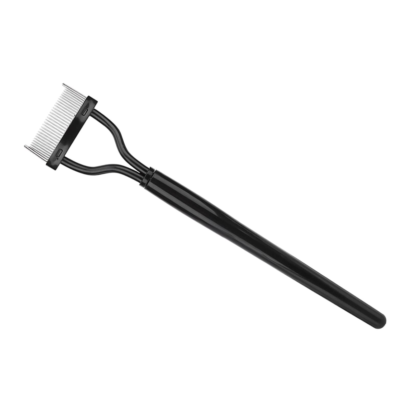 evhooe evhooe Lash Comb, Eyelash Comb Steel Needle Mascara Eyebrow Brush Makeup Cosmetic Beauty Tool