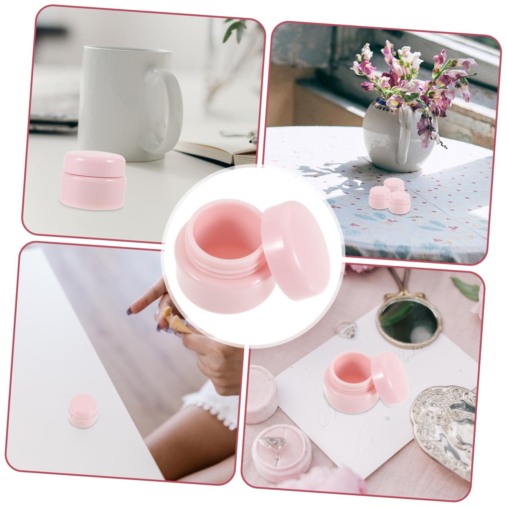 STOBOK STOBOK 12 Pcs Cream Box Body Butter Containers Travel Containers for Toiletries 3g Plastic Jars Makeup Sample Container Empty Sample Containers Lip Balm Jars Mini Travel Can Pp Filling