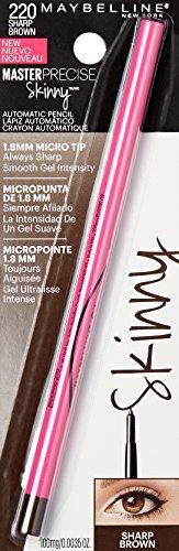 MAYBELLINE Maybelline Master Precise Skinny Gel Eyeliner Pencil, Sharp Brown, 0.004 oz.
