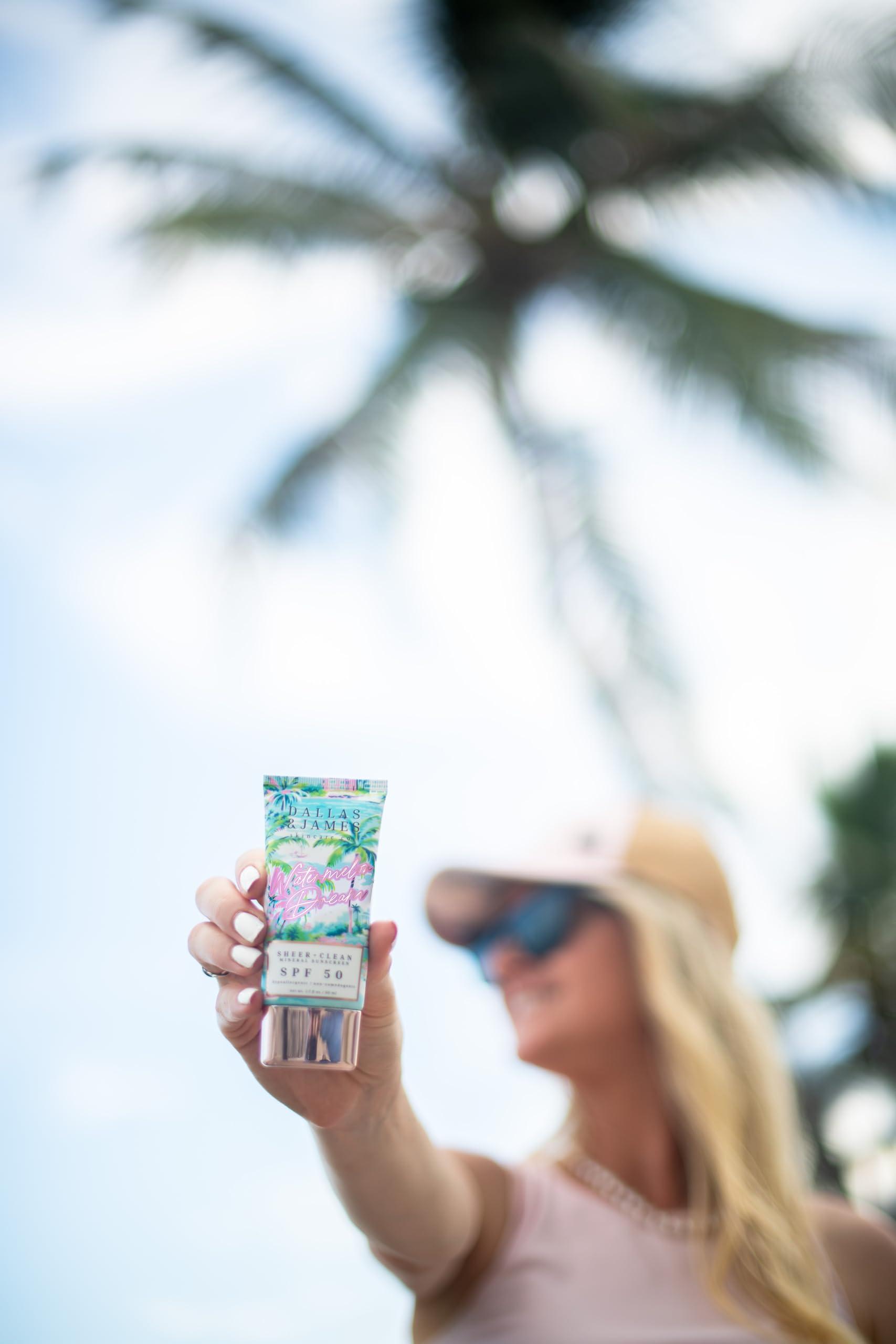 Dallas & James Watermelon Dream Sheer + Clean Mineral Sunscreen - SPF 50