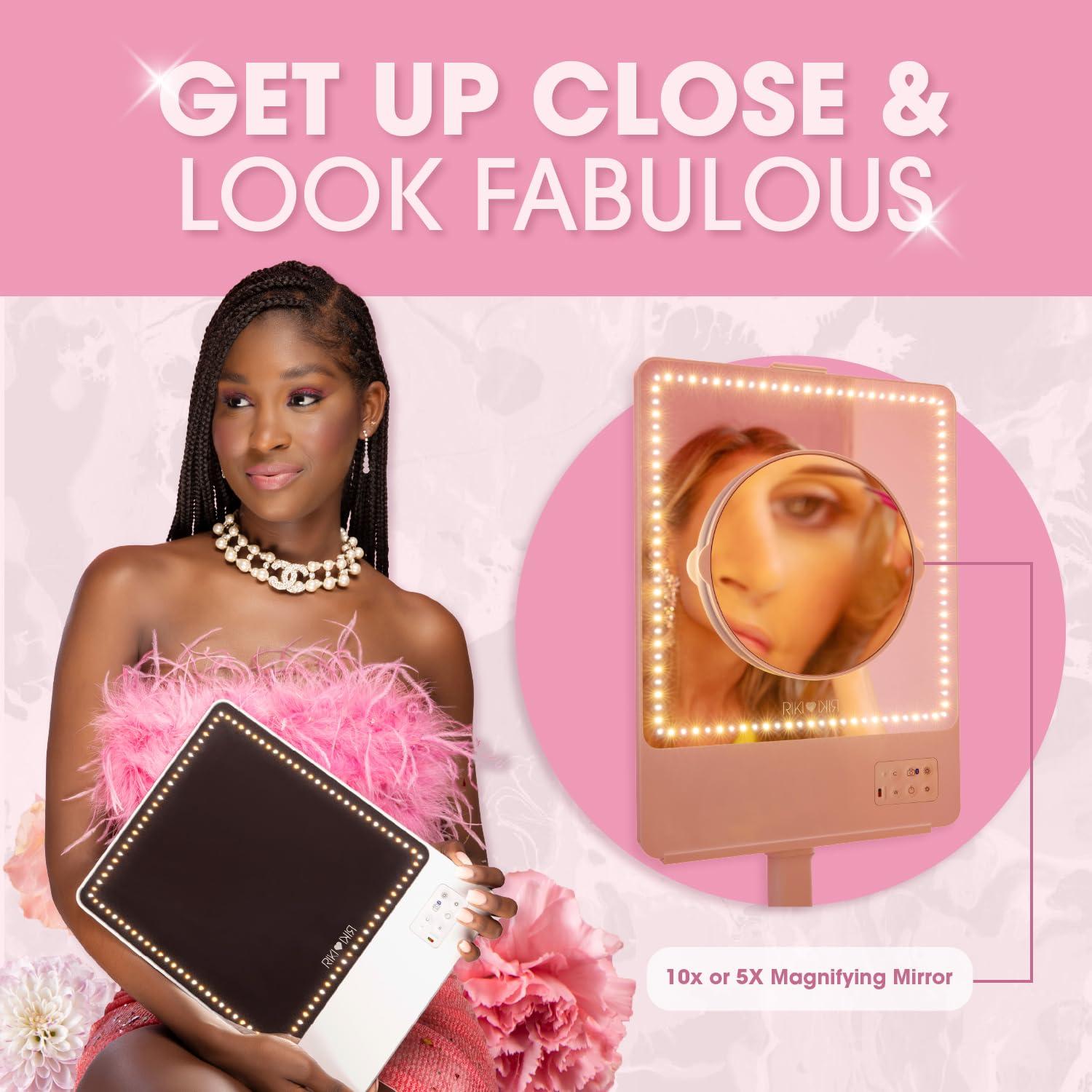 RIKI LOVES RIKI RIKI Skinny DUO (Rose Gold, 10x Magnification)