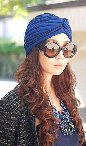 Eliffete Easy Wearing Velvet African Head Wraps for Black Women Cancer Hats Head Wraps