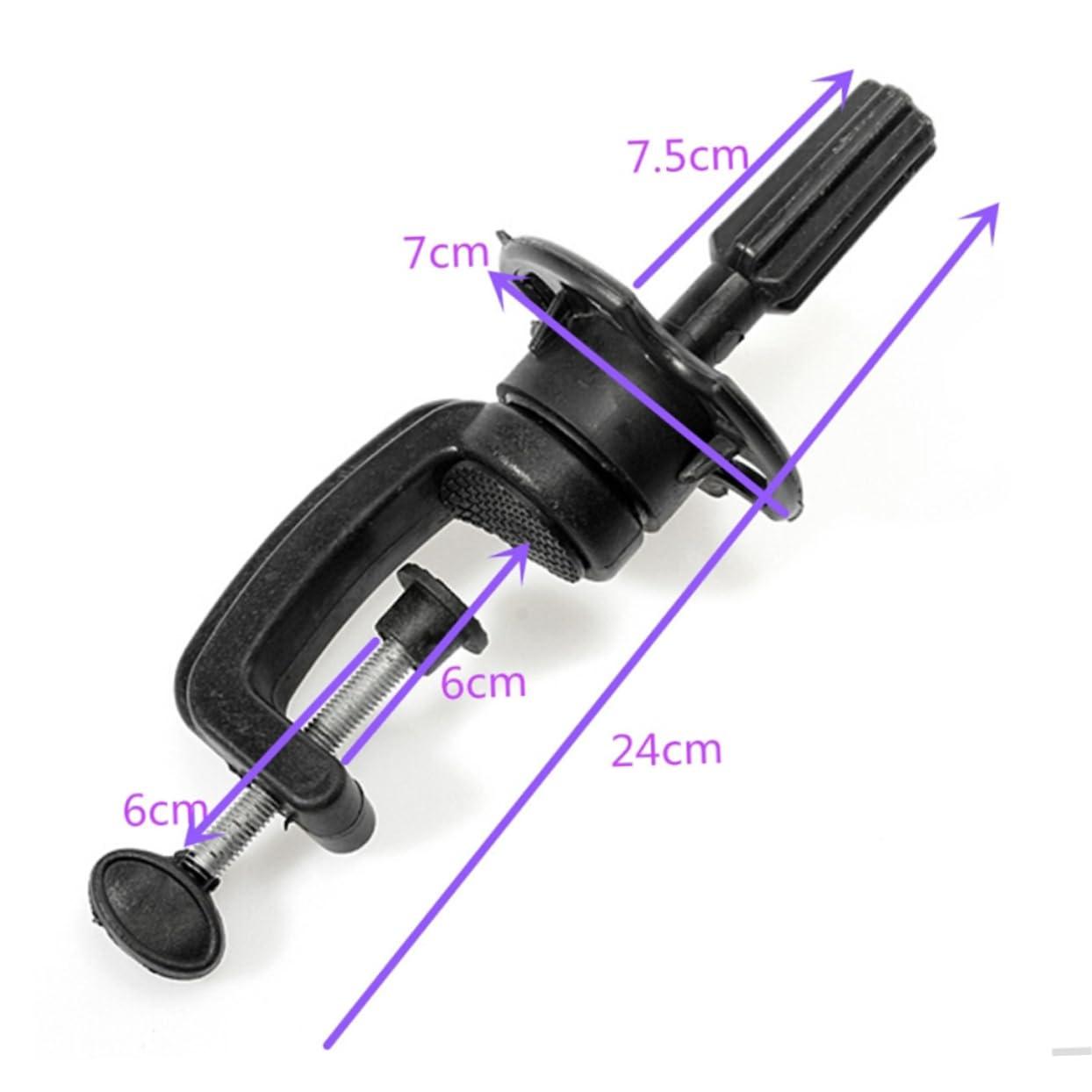 SOESFOUFU SOESFOUFU Sturdy Mannequin Head Stand Tripod Wig Holder for Hairdresser Practice Training Mannequin Head Random Style