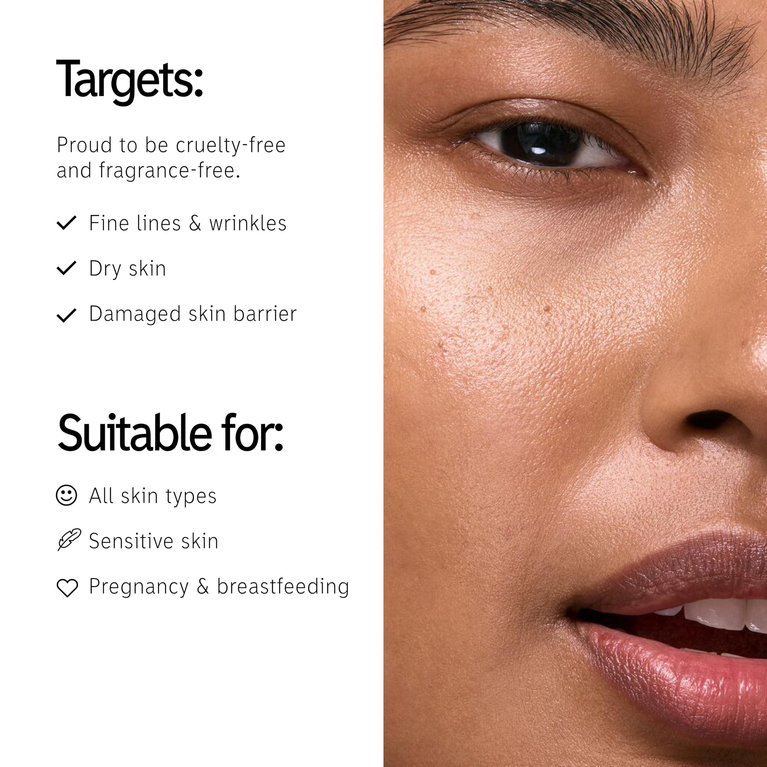 The INKEY List The INKEY List Peptide Moisturizer, Face Moisturizer for Dry Skin, Helps Reduce Appearance of Fine Line and Wrinkles, Hydrating Cream for Skin, 1.69 fl oz