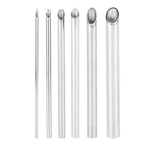 FILFEEL Stainless Steel Piercing Receiver Needle Receiving Tube Body Jewelry Holding Piercing Tool (5mm)
