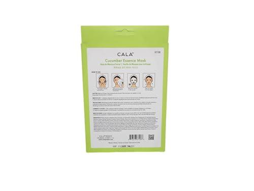 Cala CALA Cucumber Essence Full Face Facial Mask Sheets - 5 Pieces, Made in Korea