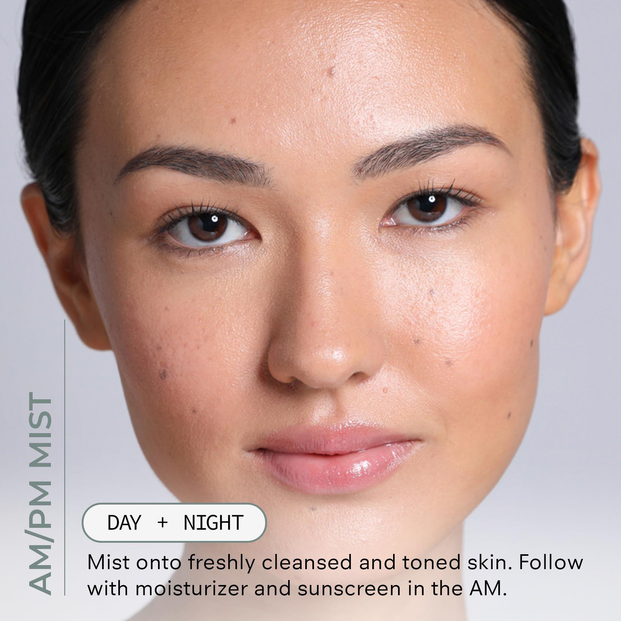 COSMEDIX COSMEDIX Mystic Face Moisturizer for Women & Men - Plant-Based Hydrating Face Mist for Oily, Sensitive & Blemish-Prone Skin - Oil-Free Facial Skin Care for Moisturized, Radiant-Looking Skin