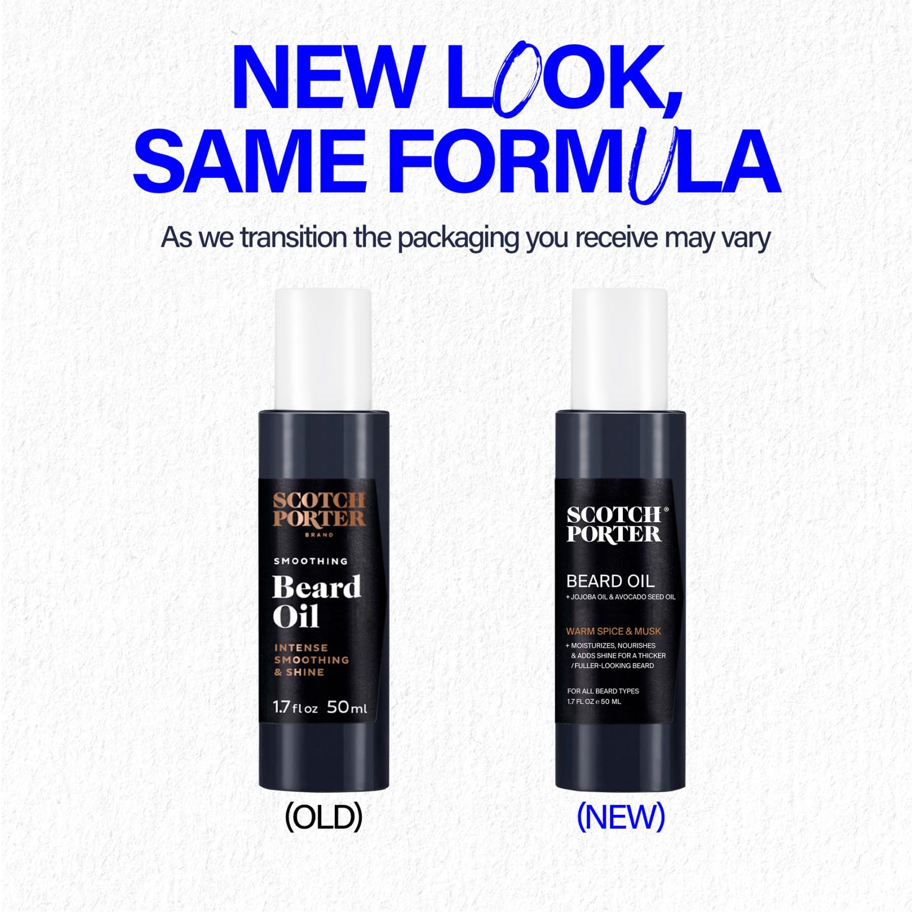 Scotch Porter Scotch Porter Get Bearded Collection  Cleanse, Moisturize, Soothe & Style while Encouraging Growth for a Fuller/Healthier-Looking Beard  Includes Wash, 2 Conditioners, Oil, Balm & Towel