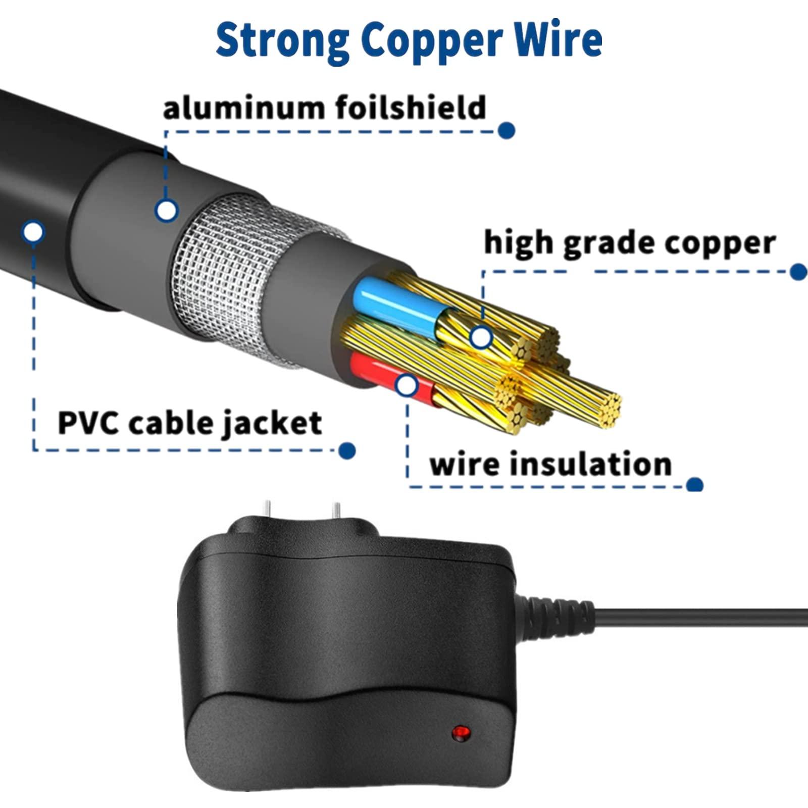Jantoy Jantoy AC Adapter for Philips Norelco HQG164 QG3030 HQG267 D350 G250 G270 Power Cord