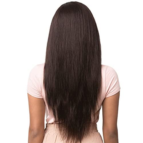 Sensationnel Sensationnel Virgin Remy Human Hair Weave Bare&Natural Straight+13\"x4.5\"Closure (10\"+12\"+14\", NATURAL)