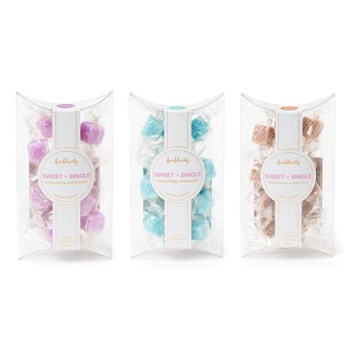 Bonblissity Bonblissity Mini Me Travel Trio Candy Scrub Relax and Energize Bundle, Combo Pack, Hand & Body Scrub Cubes