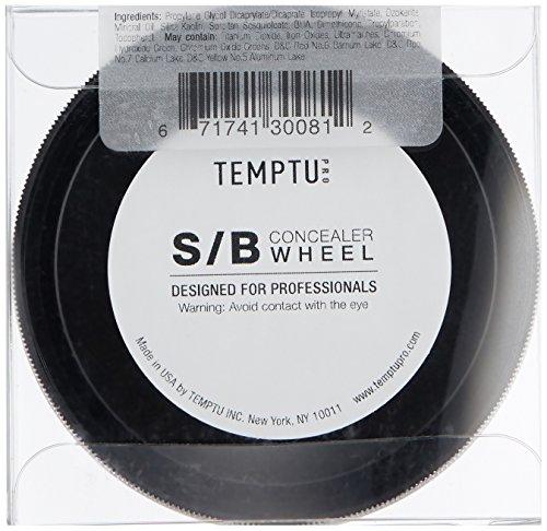 TEMPTU TEMPTU S/B Silicone-Based Concealer Wheel | 5 Natural Skin Tone Shades For Weightless Coverage Of Redness, Dark Spots & Discolorations