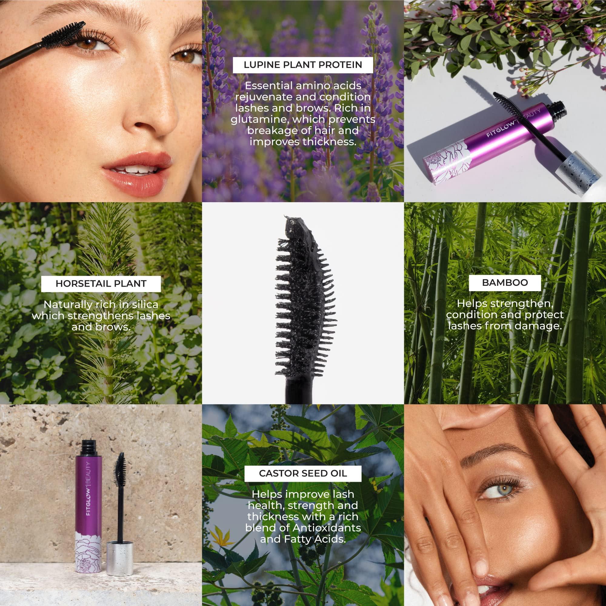 FITGLOW Fitglow Beauty - Natural Vegan Good Lash+ Mascara | Cruelty-Free, Woman-Owned Clean Beauty (Navy, 0.3 fl oz | 8 ml)