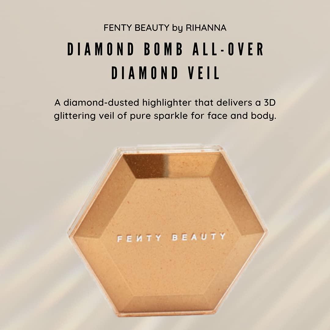 FENTY BEAUTY BY RIHANNA Fenty Beauty by Rihanna Diamond Bomb All-Over Diamond Veil Cognac Candy