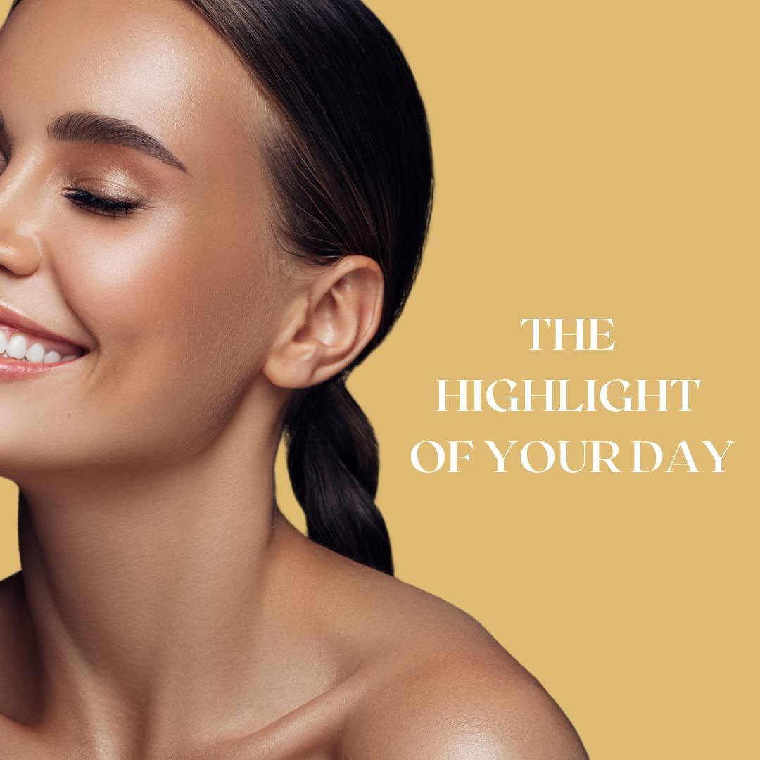 EPILYNX EPILYNX Cool Silver Blue Eyeshadow and Highlighter, for Sensitive Skin, Gluten Free, Hypoallergenic, Vegan by Dr. Liia