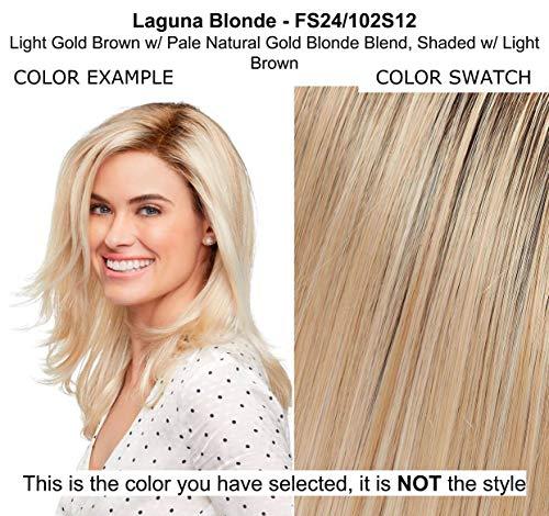 Jon Renau & Christy's Wigs Bundle - 5 items: Jon Renau Zara LARGE CAP Wig, Christy's Wigs Q & A Booklet, Wig Shampoo, Wig Cap & Wide Tooth Comb - Color: FS17/101S18