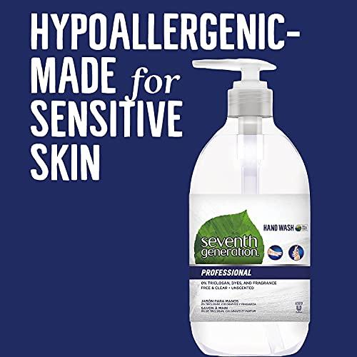 Seventh Generation Seventh Generation 44729 Free & Clean Professional Hand Soap, Unscented, 12 Oz.