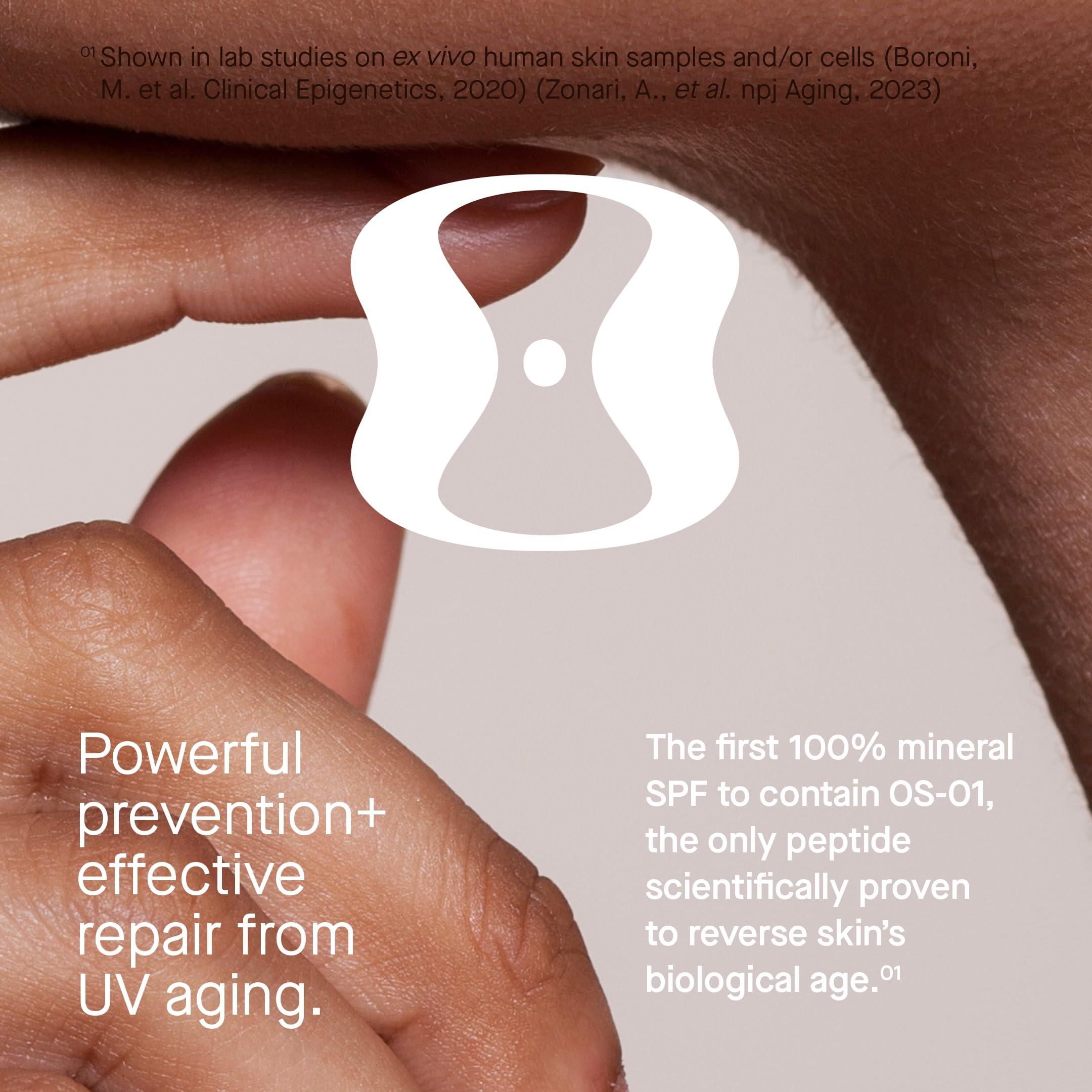 OneSkin OneSkin OS-01 SHIELD Untinted Sunscreen and BODY Lotion- Age Reversal Skincare Bundle