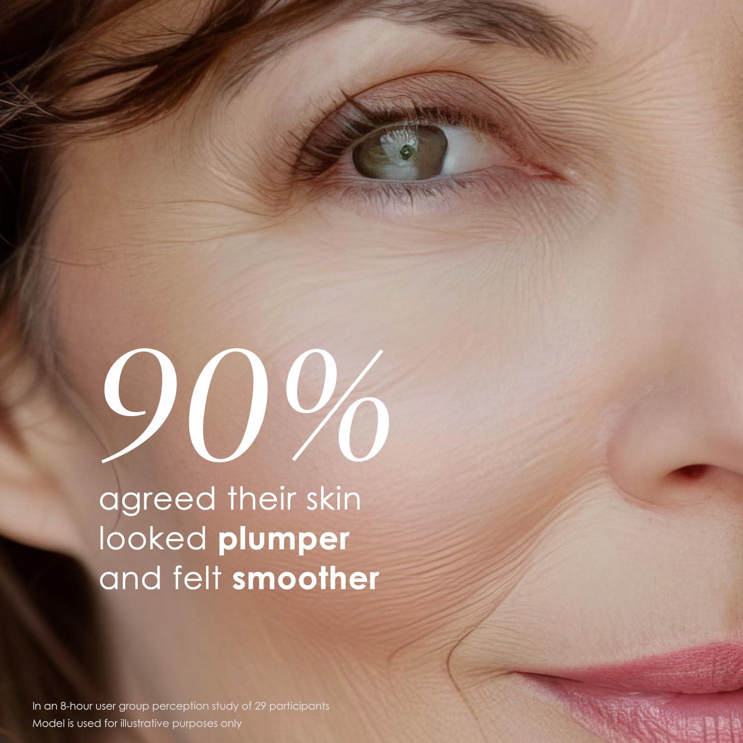 Crepe Erase Crepe Erase Plump & Firm Facial Treatment, Anti-Aging Skin Care, Hydrating Face Moisturizer, Night Cream for Face and Neck, Moisturizing and Firming, Supports Wrinkle & Crepe Skin, 1.7 fl oz