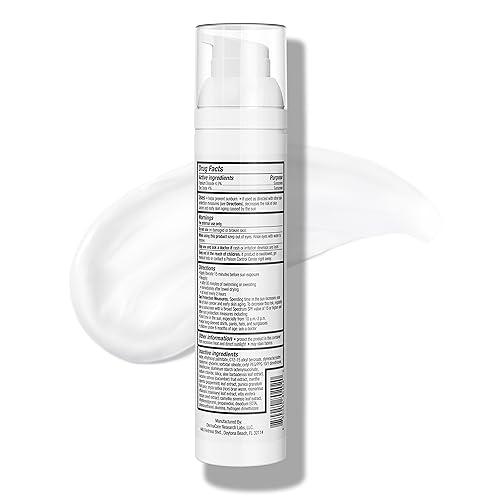 DCH Labs DCH Labs UV Sheer Daily Facial Mineral Sunscreen, SPF 50 Moisturizer for Face, 3.7 oz, Water Resistant up to 80 Minutes, Chemical-Free, Broad Spectrum Protection with Titanium Dioxide & Zinc Oxide