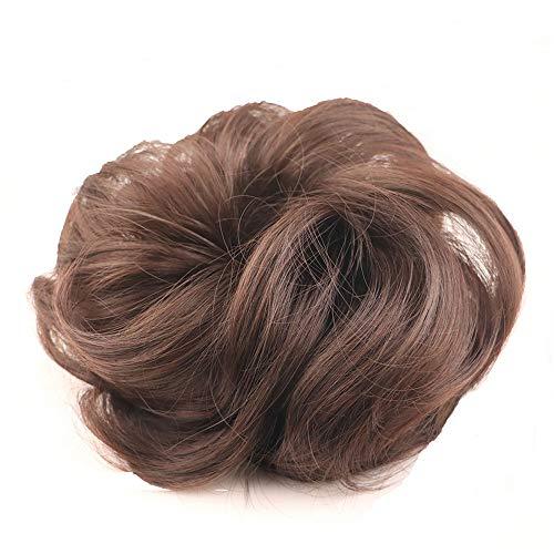 DUBKARTna Hair Bun Extensions Messy Bun Hair Piece Scrunchie Hairpieces Synthetic Donut Updo Hair Pieces for Women Girls