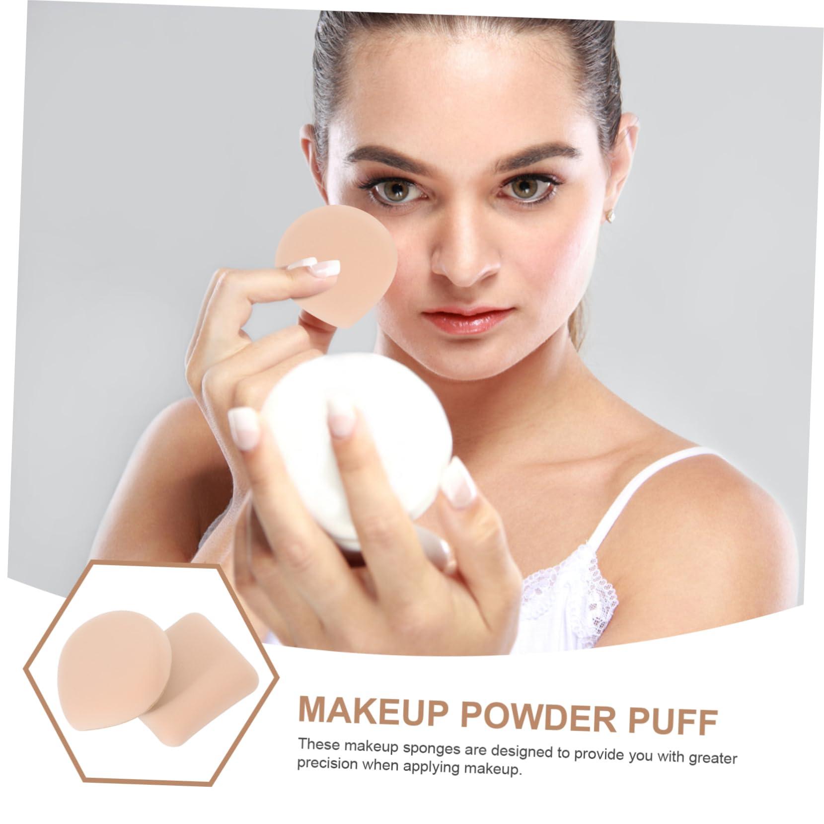 Baluue Baluue 10pcs Powder Puff Makeup Women Beauty Powder Puff Small Powder Puffs Face Makeup Tools Foundation Makeup Puffs Face Powder Puffs Women Makeup Powder Puffs Sponge