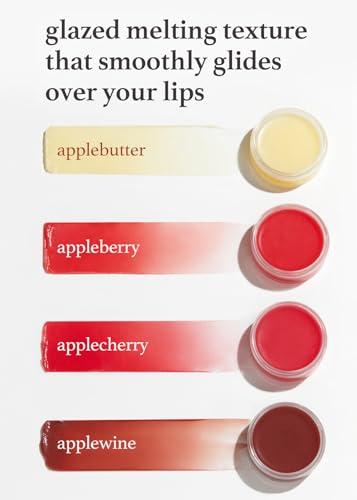 NOONI NOONI Appleberry Korean Lip Tinting Butter, 42 oz. + Korean Lip Oil - Appleberry, 0.12 Fl Oz Bundle