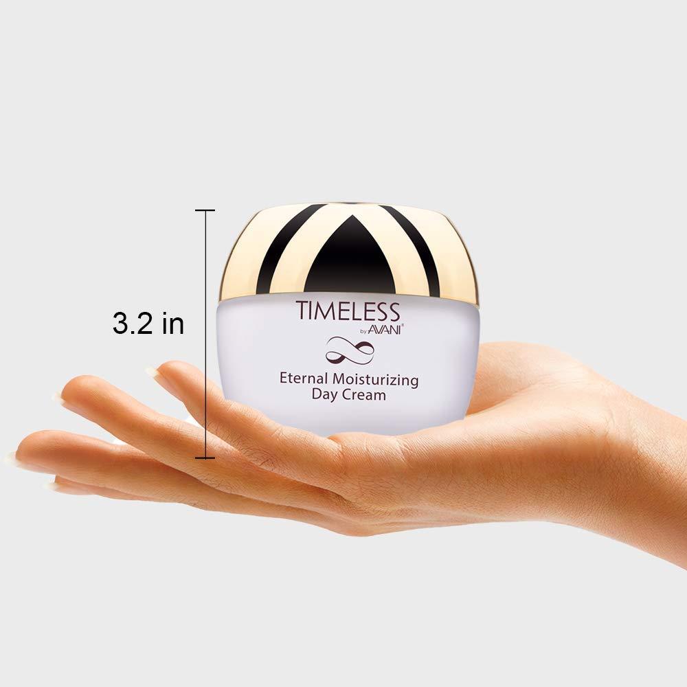 AVANI Dead Sea Cosmetics Avani Timeless Eternal Moisturizing Day Cream | Enriched with Collagen, Caviar, & Vitamin E | Smooths Wrinkles Leaving Skin Soft & Refreshed - 1.7 fl. oz.