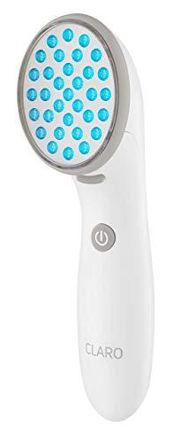 SPA SCIENCES Spa Sciences CLARO Clinically Proven Blue & Red LED Acne Treatment Light Therapy System-FDA Cleared-Rechargeable- Professional Home Acne Healing/Clearing Treatment