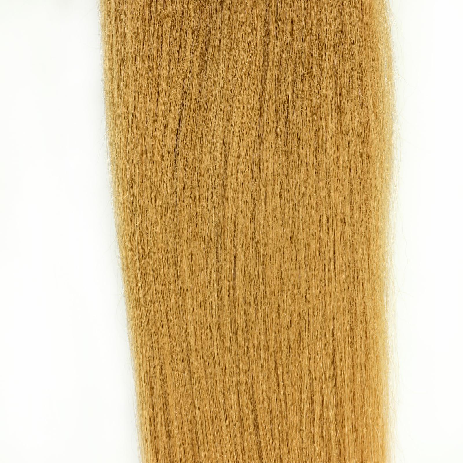 IIFLYDSFA 27 Honey Blonde Braiding Hair Pre stretched 16 Inch 3 Packs Pre-stretched Braiding Hair EZ Braid Yaki Texture Synthetic Hair Extensions for Crochet Box Braids