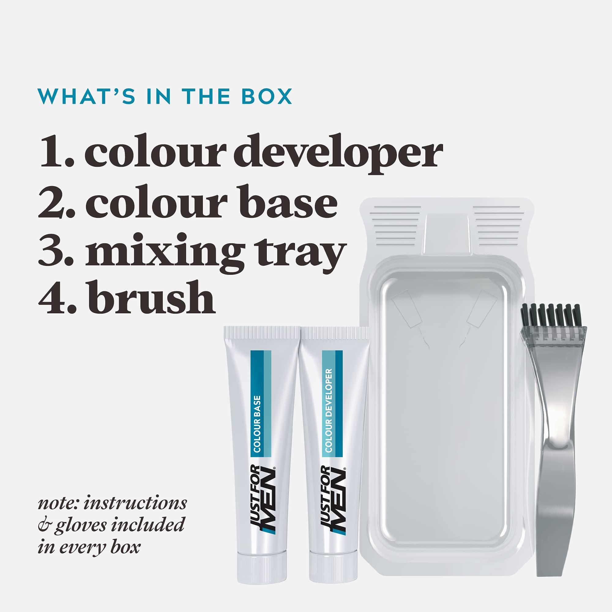 Just for Men Just For Men M10 Sandy Blond mustache and beard brush in hair gel