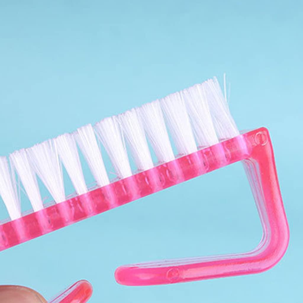 Hxyxbnhno Finger Brush Hand Fingernail Scrub Brushes Soft Stiff Bristles Scrubber Toes Brush