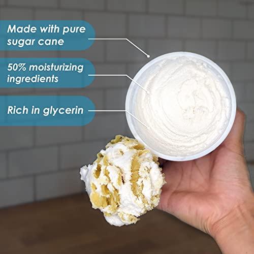 Primal Elements Primal Elements Sugar Scrub, Exfoliating Sugar Whip, Body Cleanser and Moisturizer - Aloha, 10 oz Package