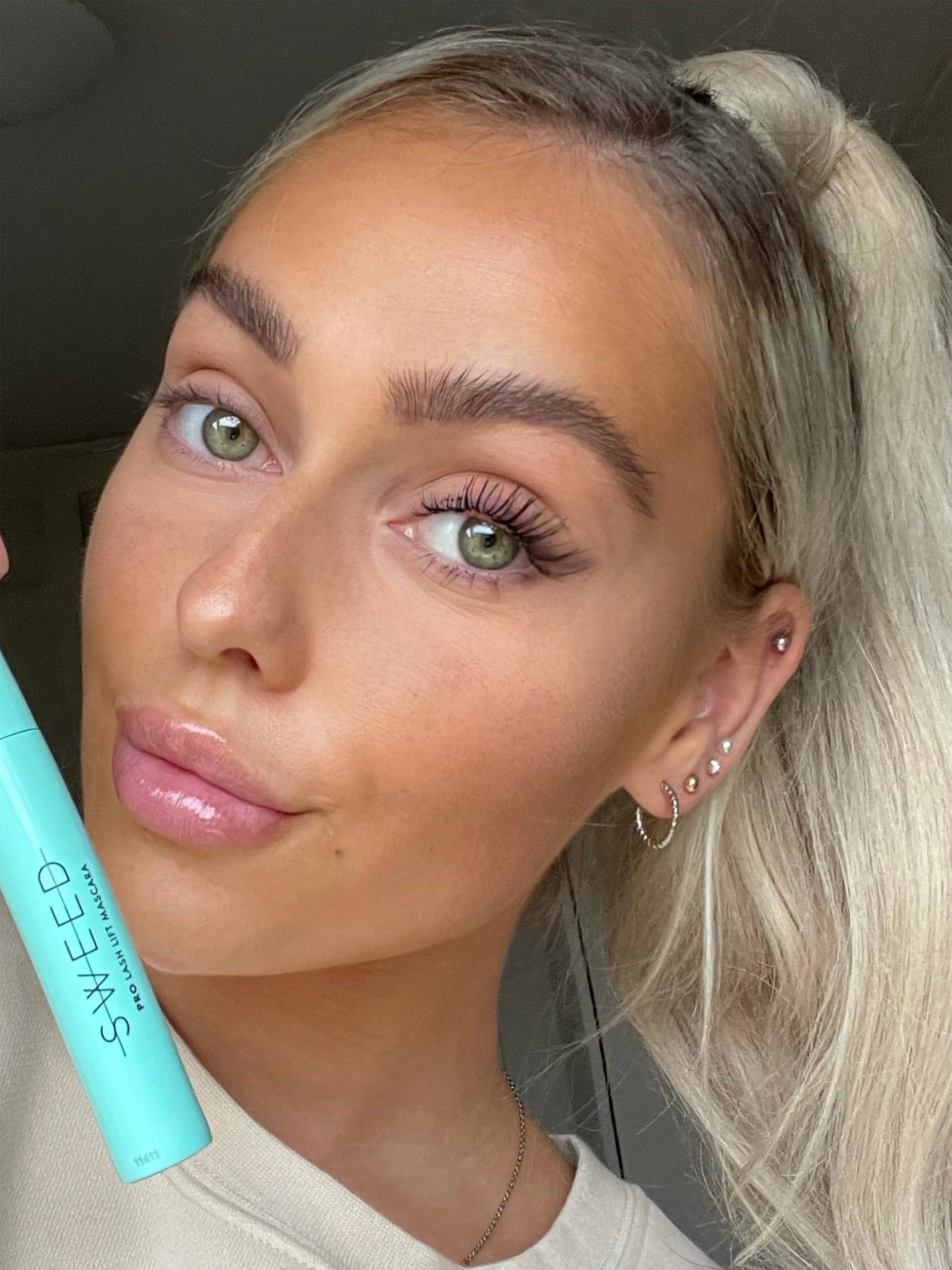 SWEED SWEED - Lash Lift Mascara | Vegan, Cruelty-Free, Clean Beauty (Dark Brown, 0.27 oz | 8 ml)